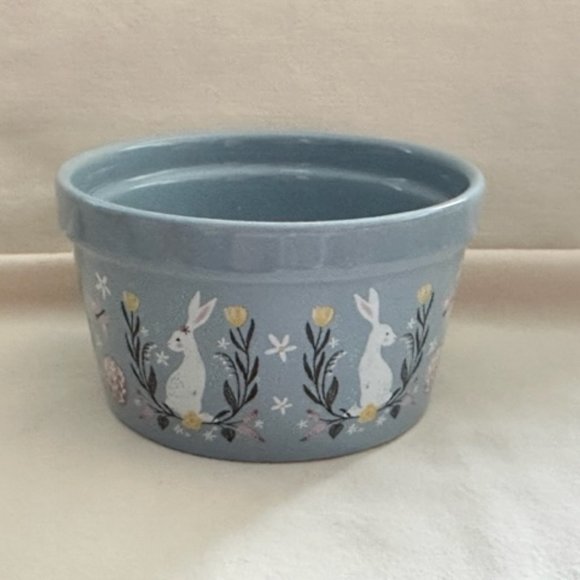 Cute Blue Bunny Easter Candy Dish - Picture 2 of 8